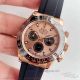 AR Factory 904L Rolex Cosmograph Daytona 40mm CAL.4130 Watches -Rose Gold Case,Pink And Black Dial (3)_th.jpg